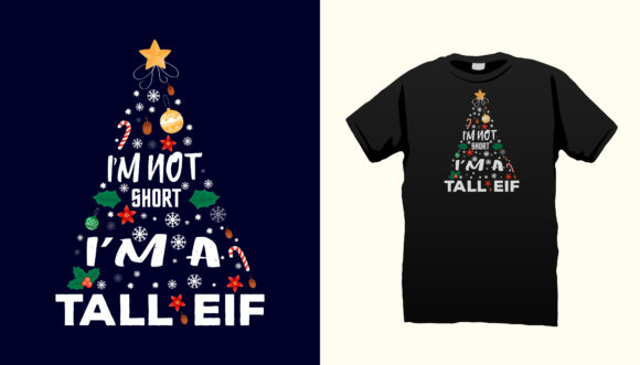 Christmas Tshirt Design Vector Graphic