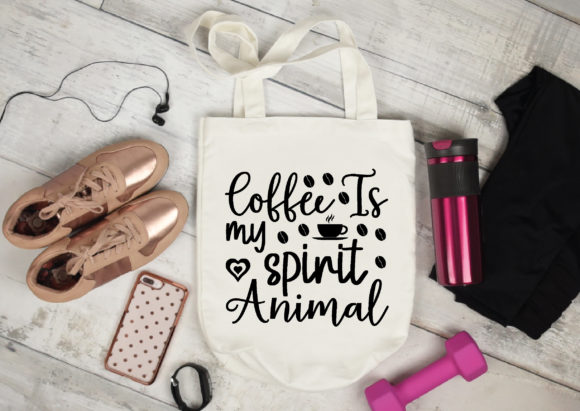Coffee is My Spirit Animal Svg