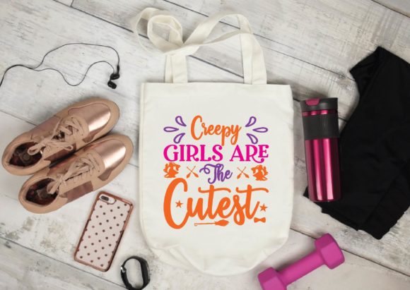 Creepy Girls Are the Cutest Svg