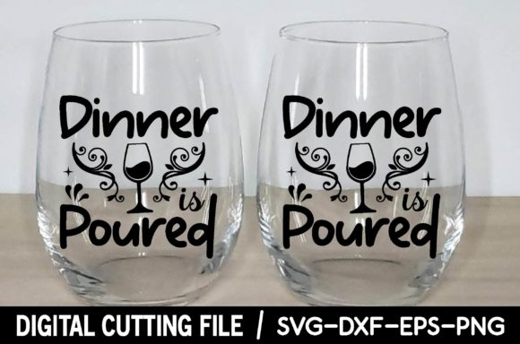 Dinner is Poured SVG – An Embroidery Designer’s Review