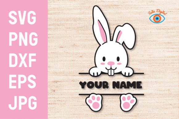 Happy Cute Easter Bundle with Text