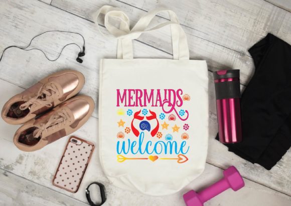 Mermaids Welcome Svg