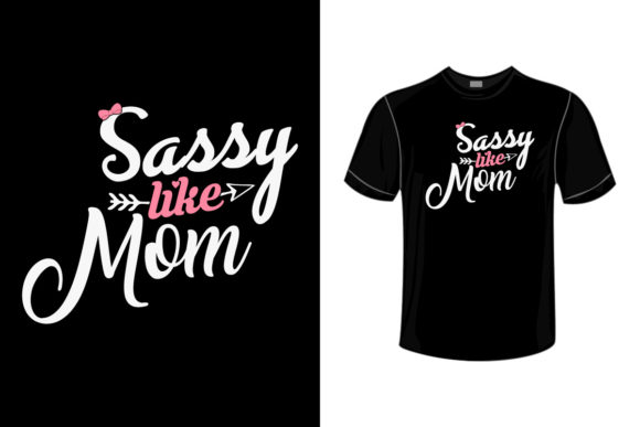 Mom Typography T-Shirt Design