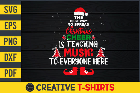 Music Teacher Christmas Elf
