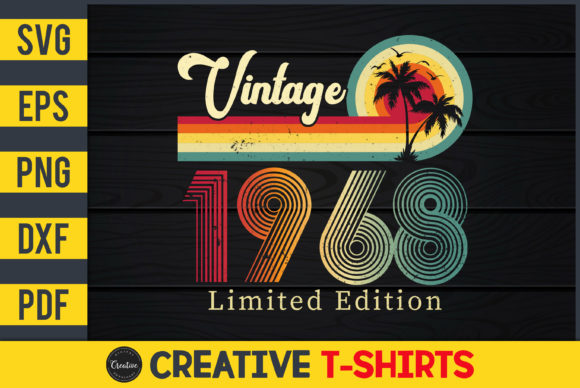Vintage 1968 Limited Edition