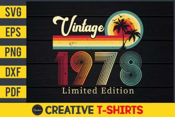 Vintage 1978 Limited Edition