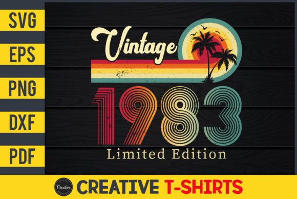 Vintage 1983 Limited Edition