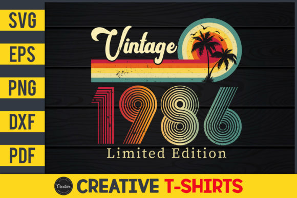 Vintage 1986 Limited Edition