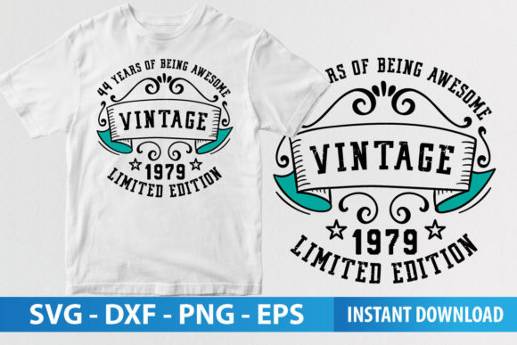 Vintage 44 Years Celebration